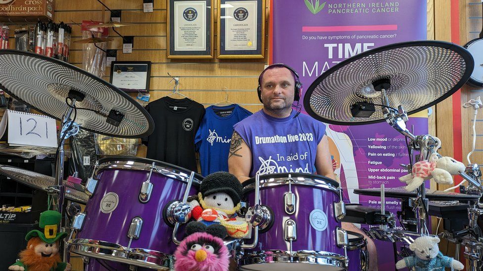 A Remarkable Feat: Lisburn Man Sets New World Record in Drumming Marathon